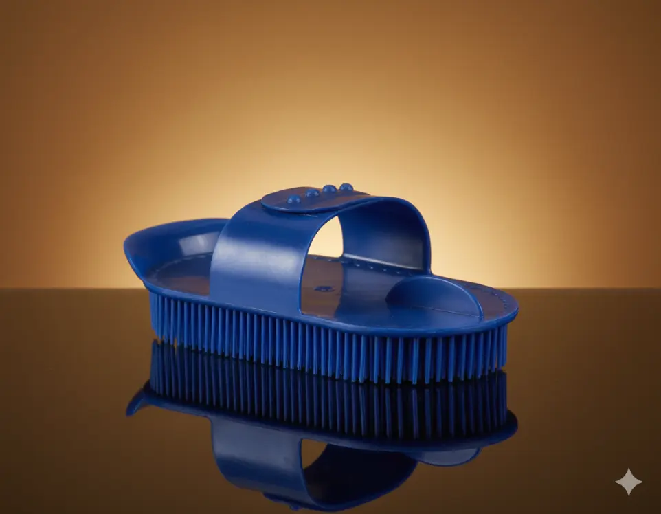 KERBL CURRY COMB FOR HORSES BLUE
